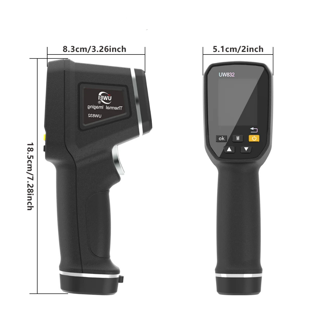 NaturaScope UW832 – Caméra thermique compacte & portable avec affichage multivision précis