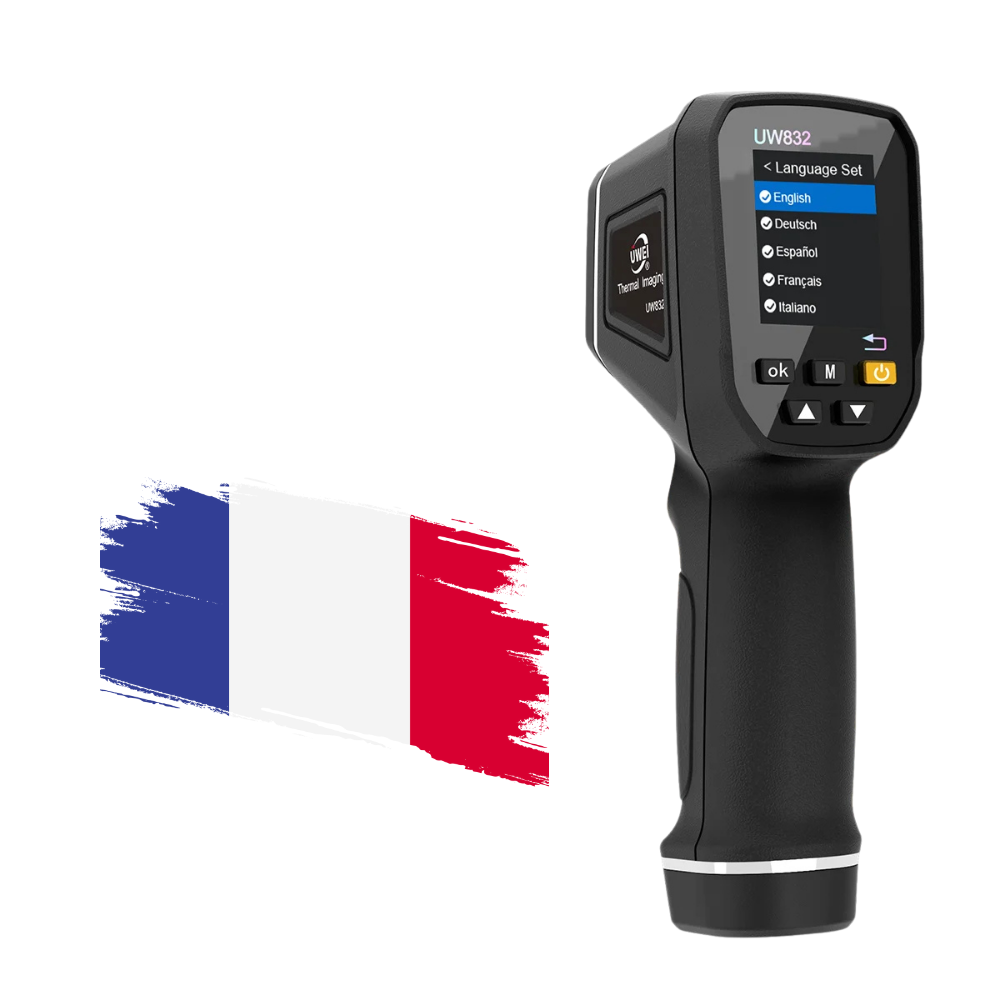 NaturaScope UW832 – Caméra thermique compacte & portable avec affichage multivision précis