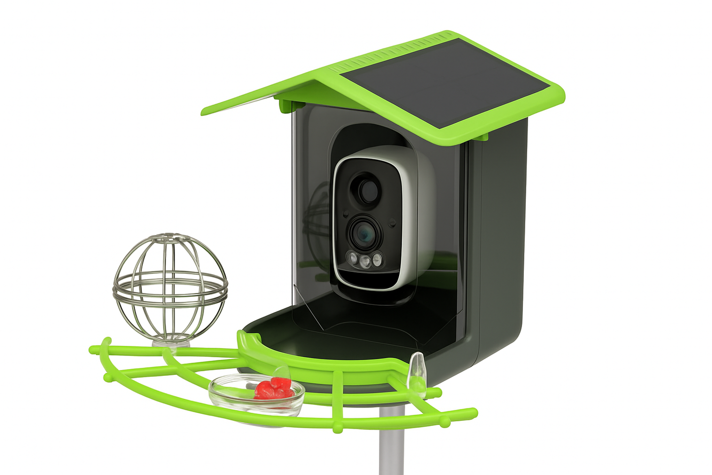 NaturaScope VisionAir™ – Mangeoire connectée HD avec caméra et reconnaissance intelligente des oiseaux