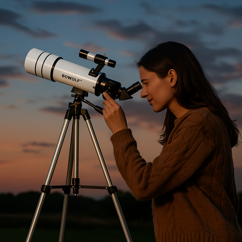 Stellaris 70400 – Télescope lumineux pour observer la lune, les planètes et le ciel profond