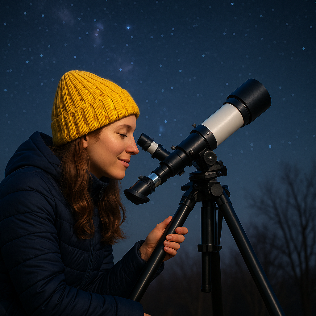 NovaScope 60 – Télescope stable et précis pour observer la lune et les planètes