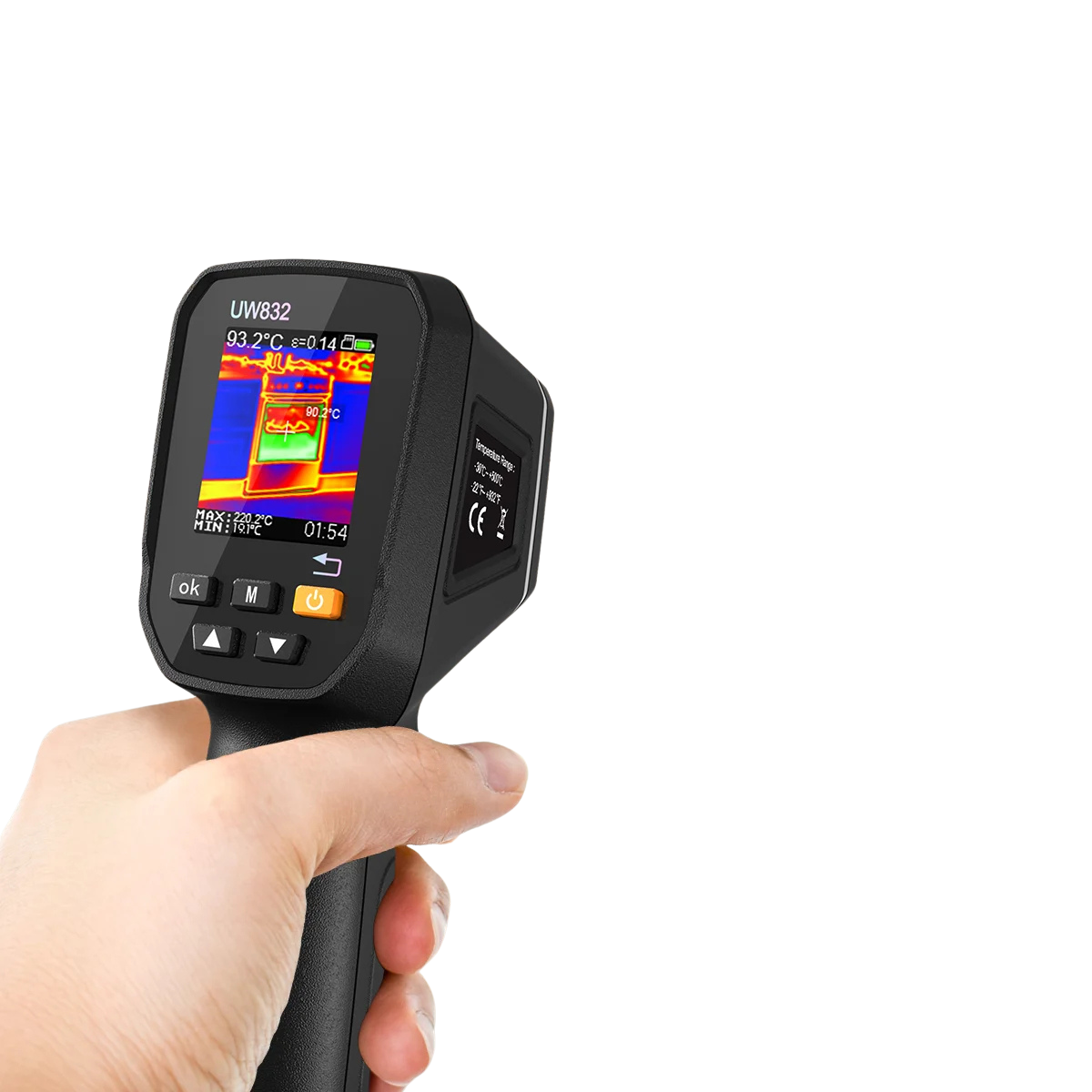 NaturaScope UW832 – Caméra thermique compacte & portable avec affichage multivision précis