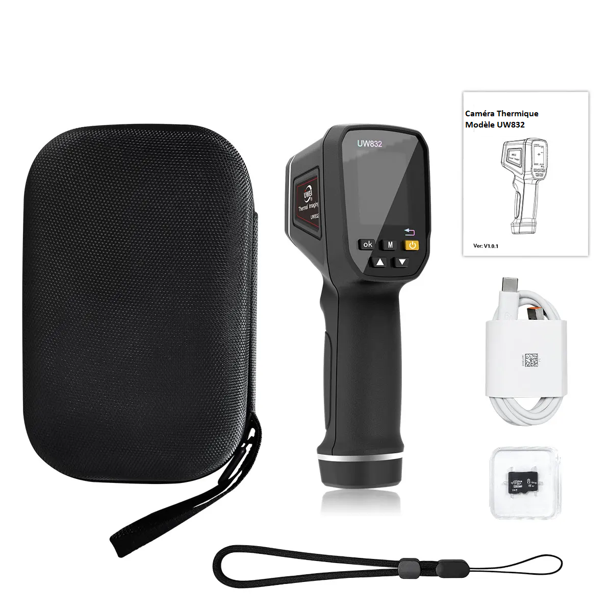 NaturaScope UW832 – Caméra thermique compacte & portable avec affichage multivision précis